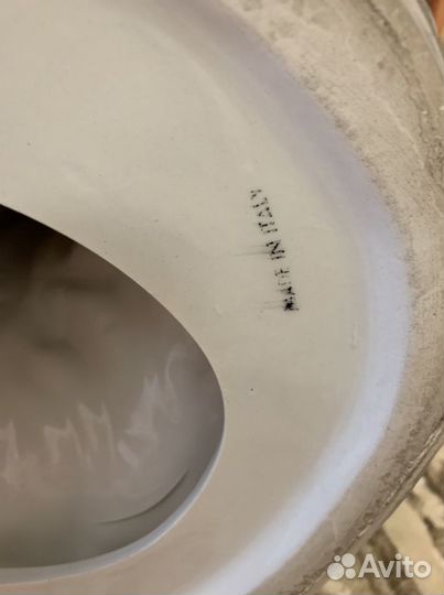 Розовый фламинго фарфор Италия