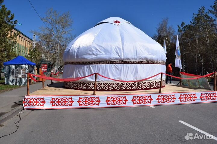 Казахская юрта