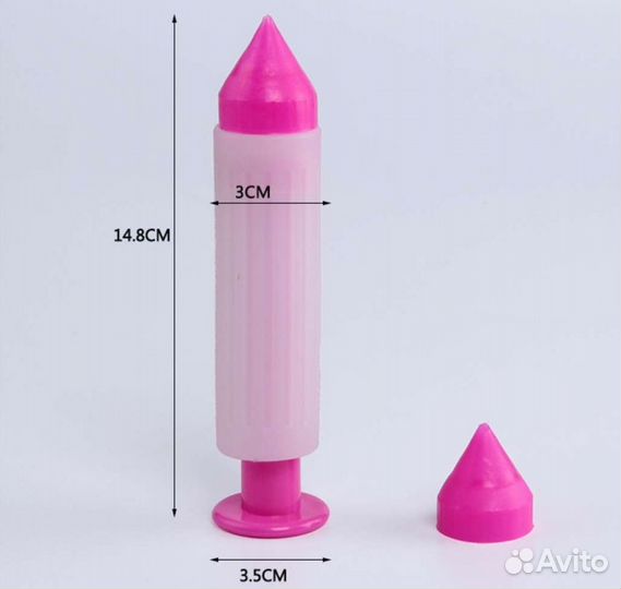 Кондитерский шприц для декора