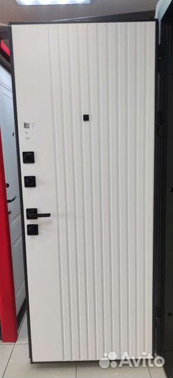 Входная дверь нержавеющий порог