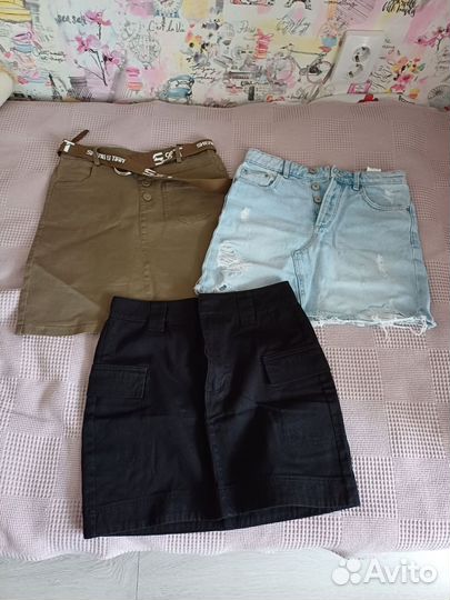 Джинсовая юбка