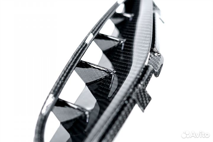 Карбон вставки в задний бампер BMW X6 G06