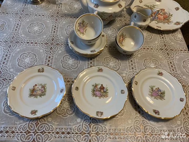 Винтажный чайный сервиз, Польша