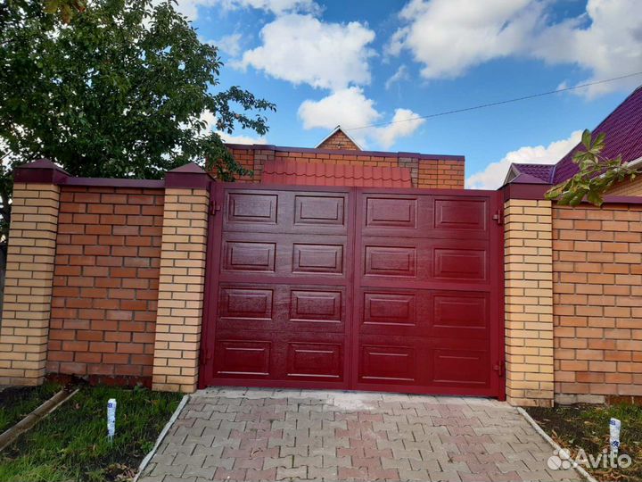 Ворота из алюминия Алютех