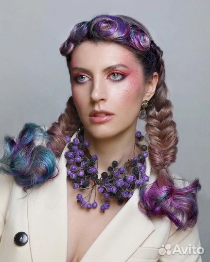 Модель на окрашивание волос бесплатно