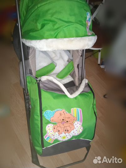 Санки коляска ника