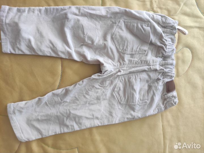 Брюки zara для девочки80-86