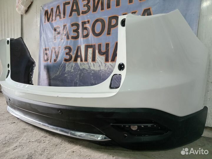 Mazda cx-9 2 бампер задний с хромом 2016-2022г