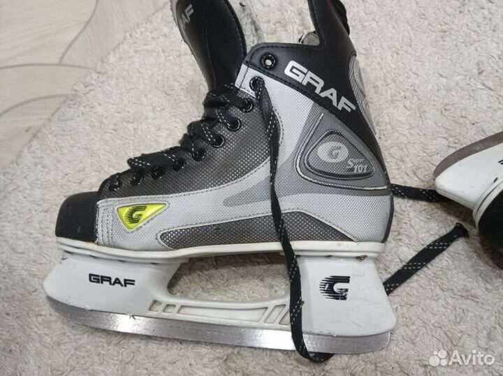 Коньки хоккейные