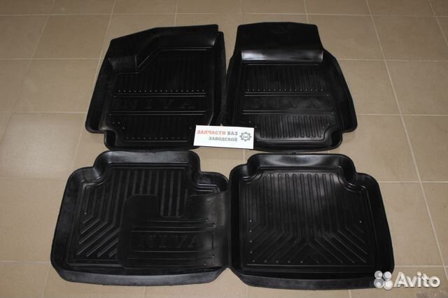Коврики резиновые ваз 21213-21218