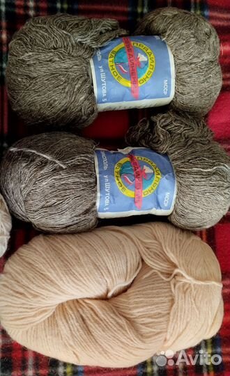 Пряжа для вязания импортная 100%шерсть СССР