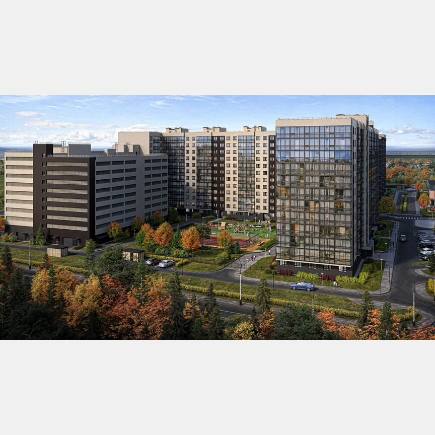 1-к. квартира, 35,6 м², 11/12 эт.