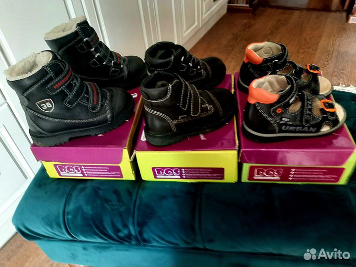 Продам ботинки осень ортопедические(27)