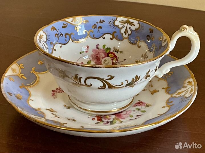 Чайное трио с нюансами. Антикварное. Англия