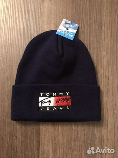 Шапка зимняя, двойной трикотаж