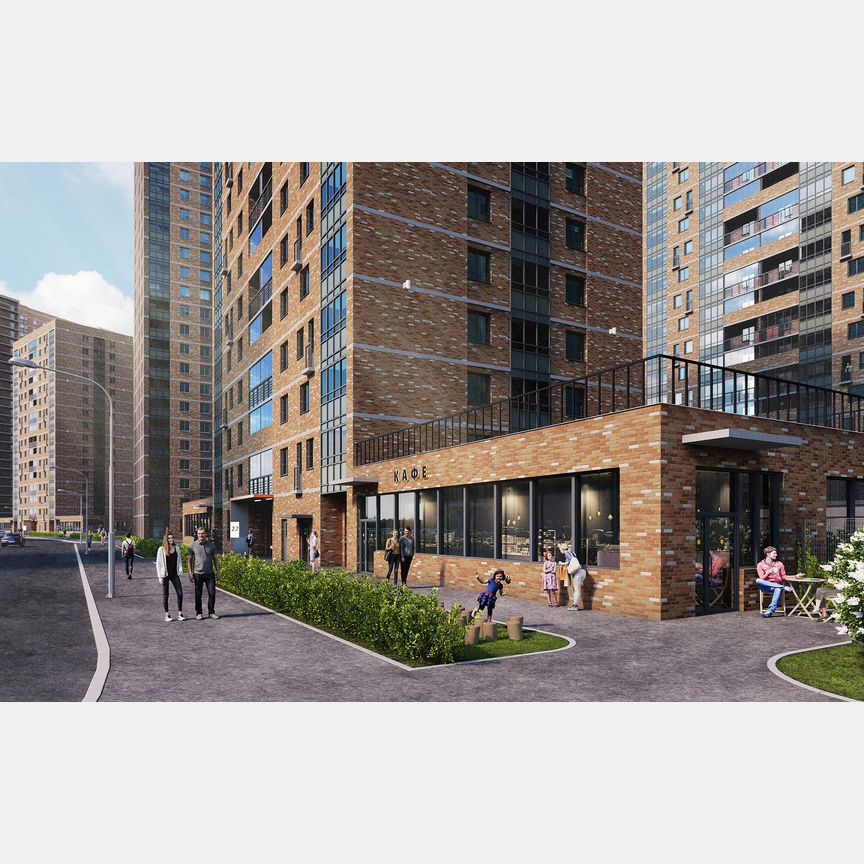 1-к. квартира, 37,8 м², 25/27 эт.