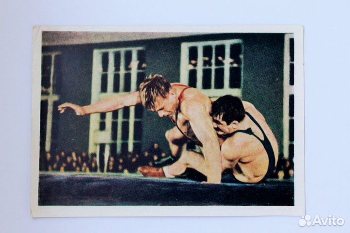 Спортивные открытки СССР 50-х годов