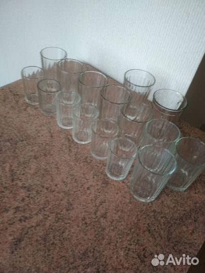 Стаканы граненые СССР