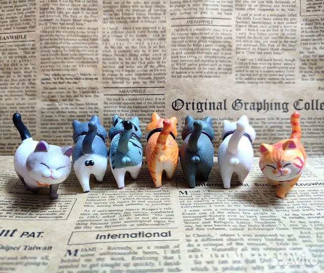 Фигурки, статуэтки: Коты-Кошки, Совы-Филины