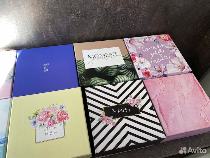 Коробки подарочные стандартного размера