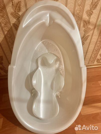 Ванночка для купания с горкой