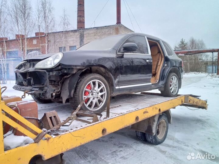 Порш Каен в разборе