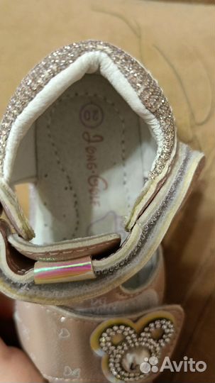 Босоножки для девочки 20 размер