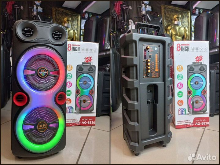 Большая мощная колонка HI-FI speaker