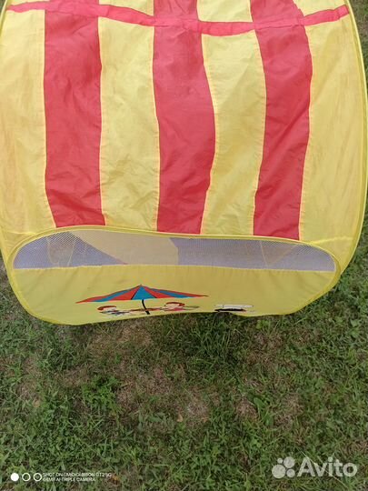 Детский домик для сада, игры в кукольный театр