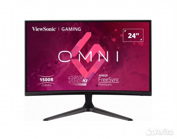 Монитор ViewSonic VX2418C 24 черный