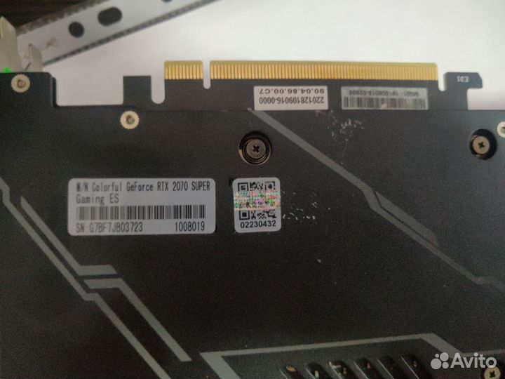 Видеокарта Colorful GeForce RTX 2070 super 8 гб