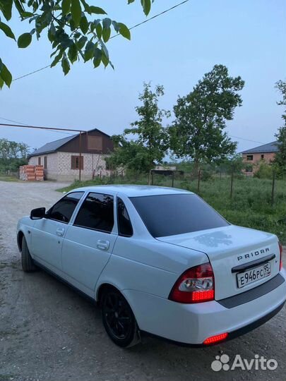 Бампер задний приора 2