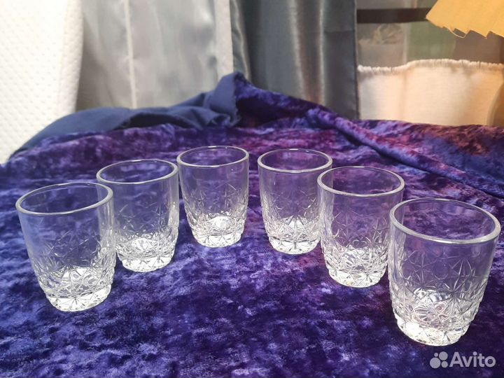 Хрустальные бокалы СССР