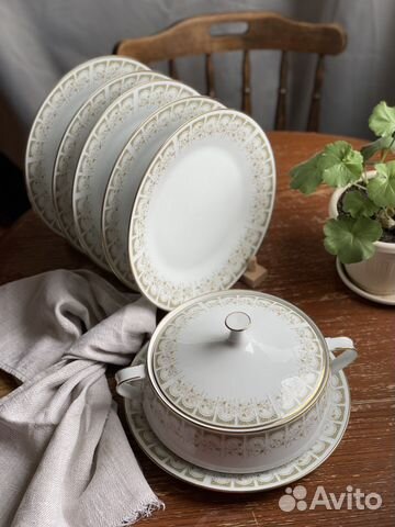 Винтажные террины (фарфоровые кастрюли)