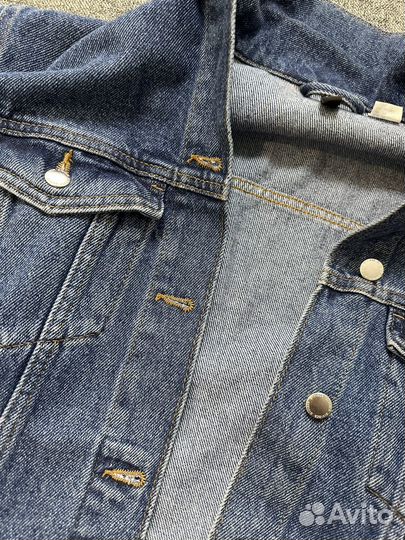 Джинсовая рубашка hm