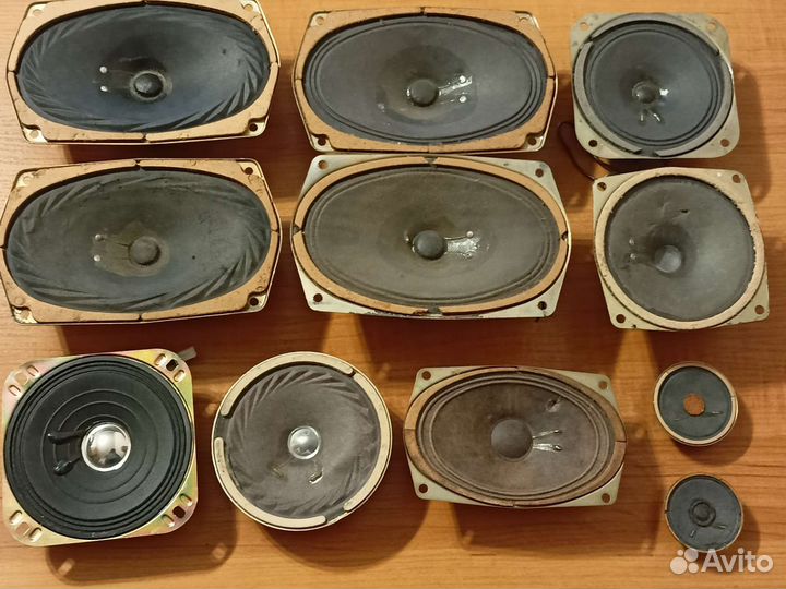 Динамики для радиоаппаратуры СССР