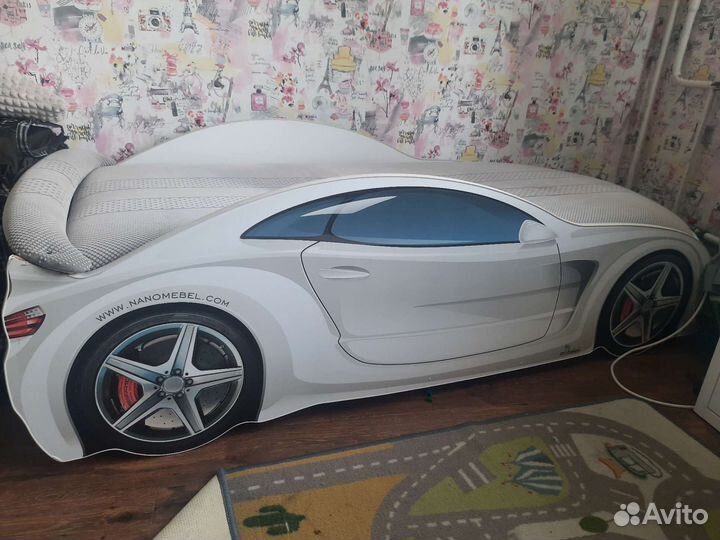 Детская кровать машина BMV (бу)