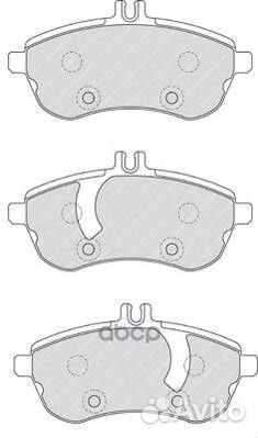 Колодки тормозные, передние FDB1978 Ferodo
