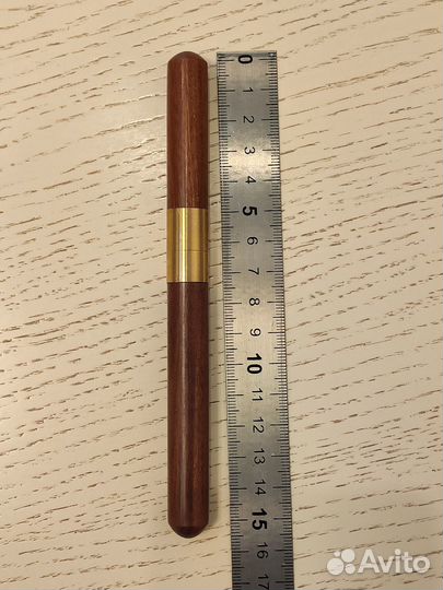 Нож для Пуэра. Дерево/Латунь