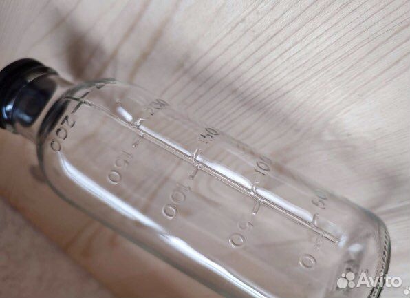 Мерная бутылка 250мл стекло