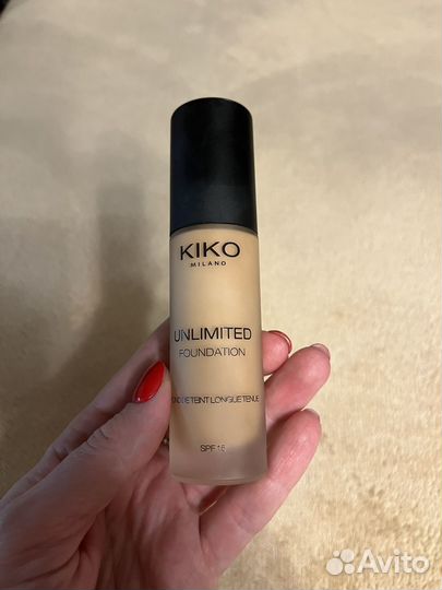 Тональный крем Kiko Unlimited Foundation spf 15