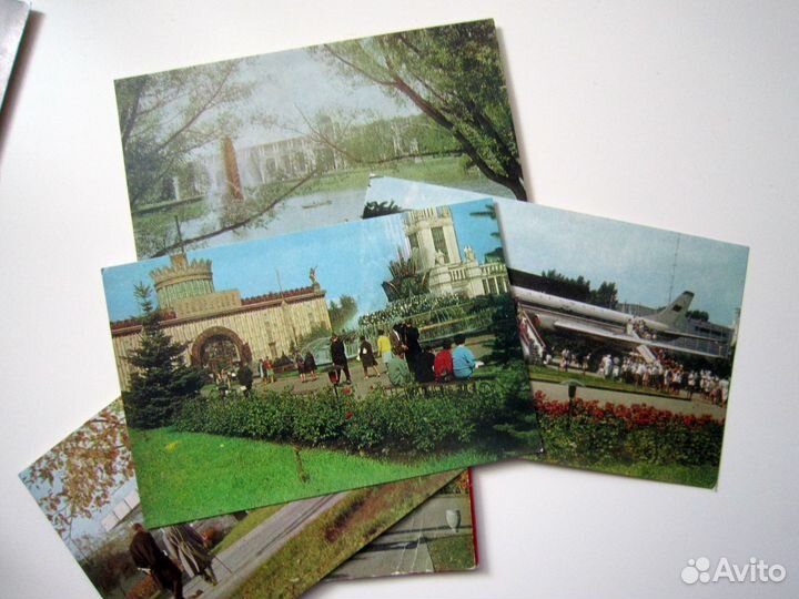 Набор открыток ВДНХ 1968 г