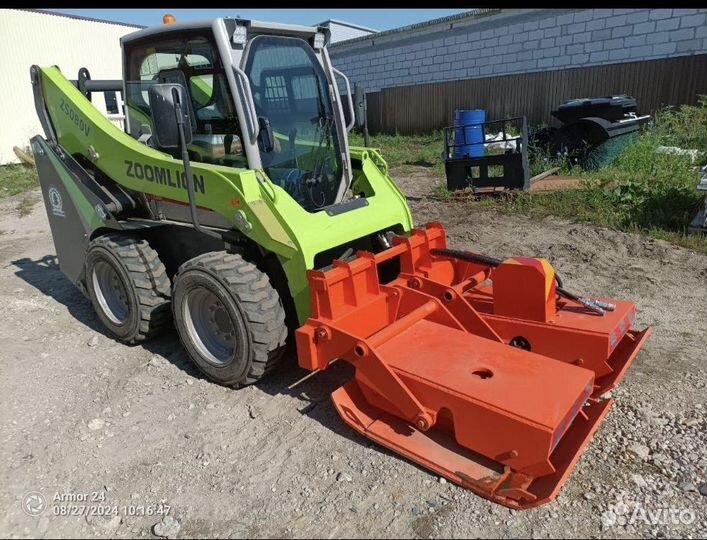 Виброплита 1600мм на мини-погрузчик