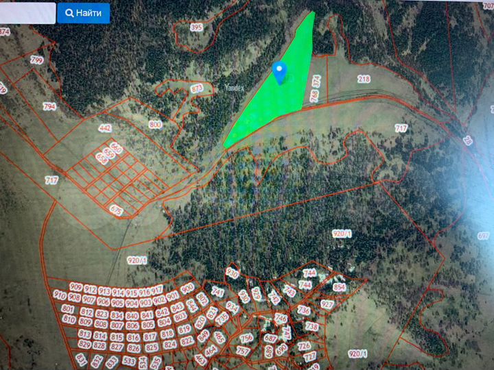 Участок 9,07 га (СНТ, ДНП)