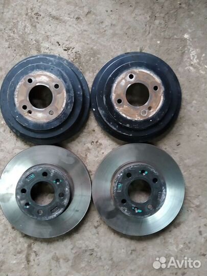 Задние барабаны KIA Rio x-line 2020 года