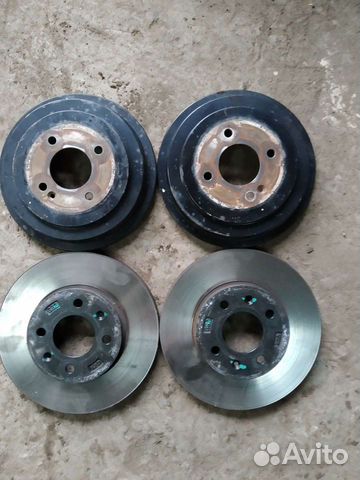 Задние барабаны KIA Rio x-line 2020 года