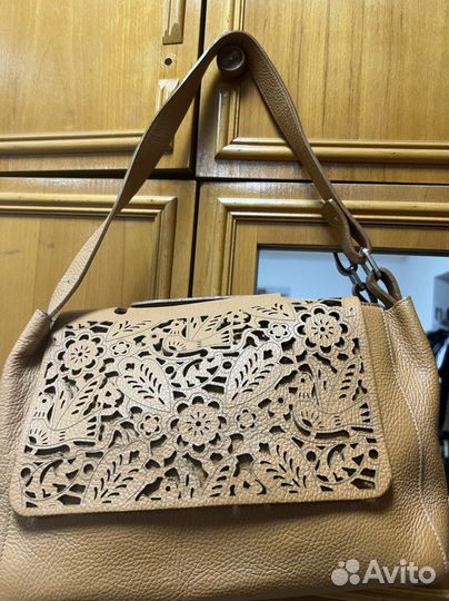 Сумка натуральная кожа италия новая