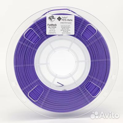 ABS-GF10 пластик FusRock стеклонаполненный фиолет