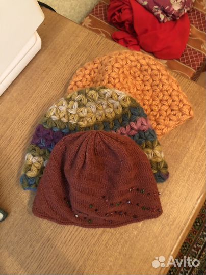 Шапка вязанная женская