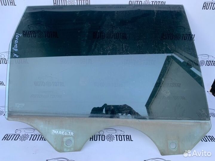 Стекло двери заднее правое Vw Touareg 7L7 BAC 2005